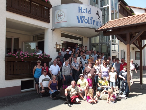 Ausflug 2011 nach Fensterbach (1) - Gruppenbild der Teilnehmer