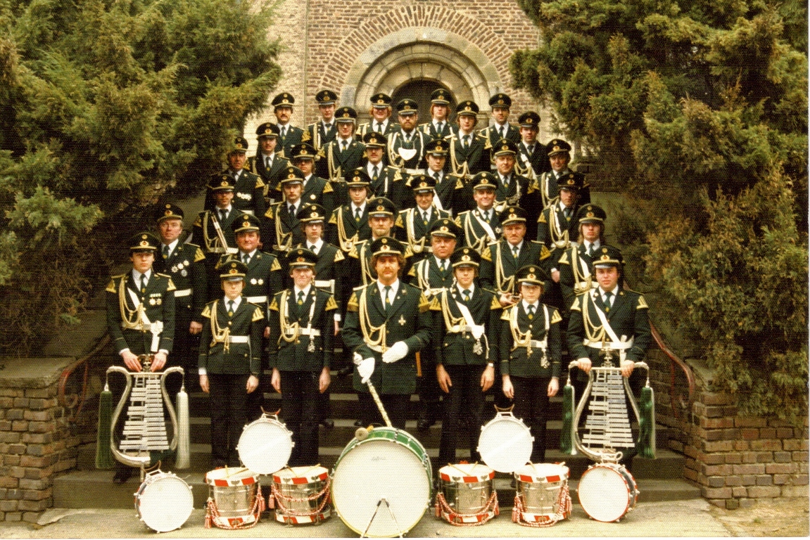 Gruppenbild 1982 - aus Anlass des 60-jährigen Vereinsbestehens