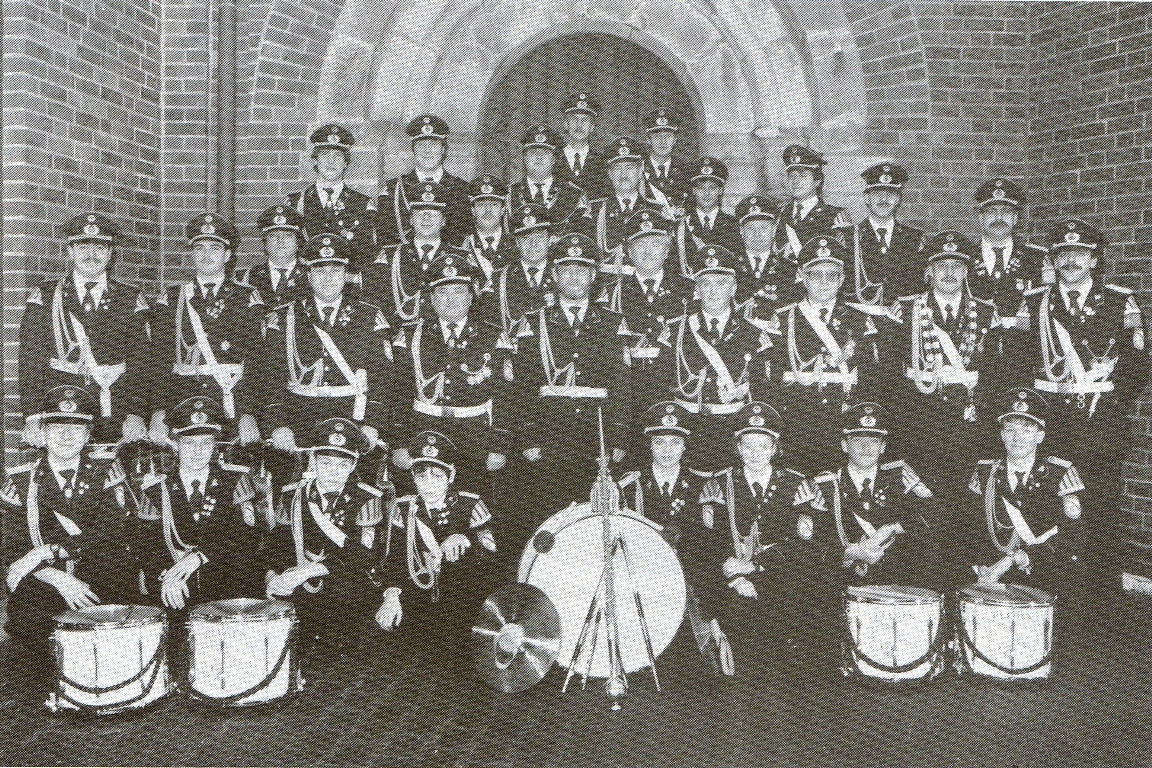 Gruppenbild 1992 - aus Anlass des 70-jährigen Vereinsbestehens