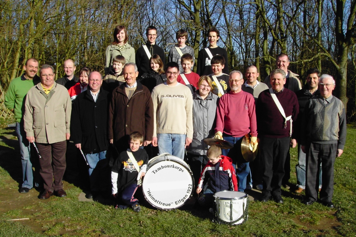 Gruppenbild 2007 - beim Übungswochenende in Bad Münstereifel
